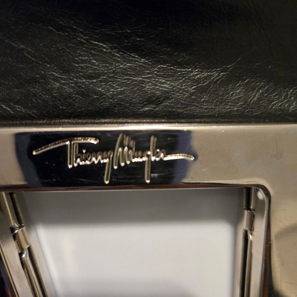 not for sale-Thierry MuglerVintage Leather Fold Over Clutch--Not for sale - Picture 8 of 8
